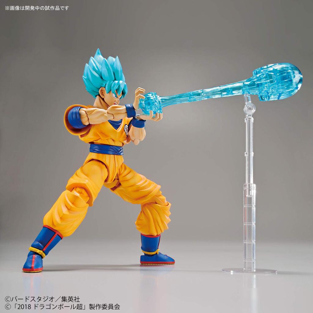 Standard Dragon Ball Super Saiyan God Super Saiyan Son Goku Plastic Model Figure-rise [Special Color] Color-coded
