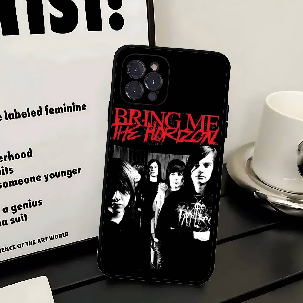 

Bring Me The H-Horizon Phone Case For IPhone 17 16 15 14 13 12 11 Pro Max Plus Mini Soft Black Cover iPhone 15pro max