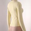 Women's Slim Fit Yoga Half-Zip Long Sleeve Top