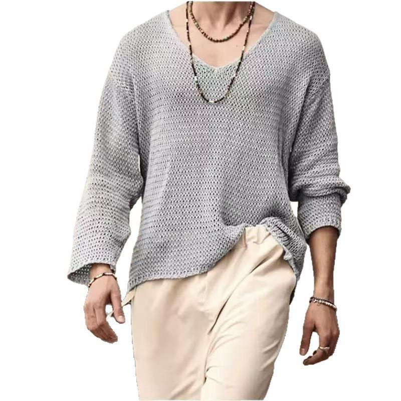 Men's Pullover Knit Sweater