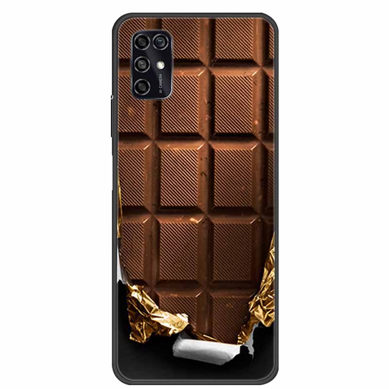 For ZTE Blade V2020 Smart Case Black Bumper Silicon TPU Soft Phone Cover Case For ZTE Blade V20 Smart 8010 Funda Cartoon Coque