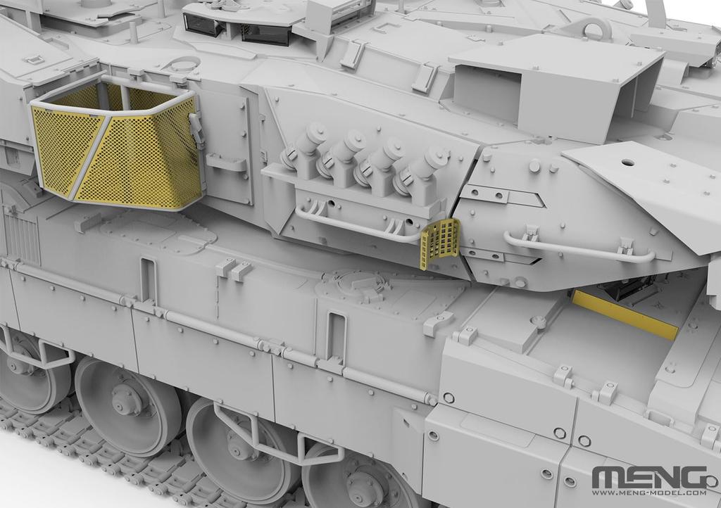 Meng Model German Main Battle Tank Leopard 2A8 Plastic Model MTS057 1/35 (Tank)