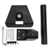 Suporte Padrão 4x4 para Starlink, Suporte de Parede Ajustável 360 Graus para Antena, Kit de Montagem para Telhado e Beiral para Exterior