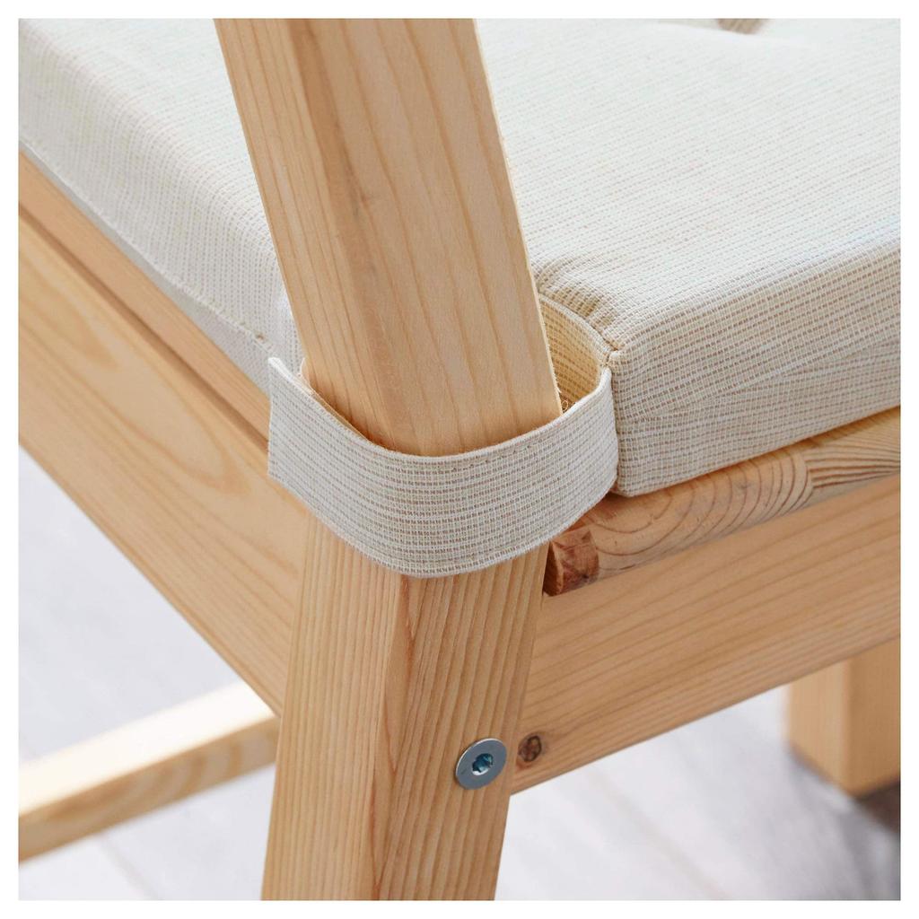 IKEA JUSTINA Natural 10174995 Chair Natural Pad,