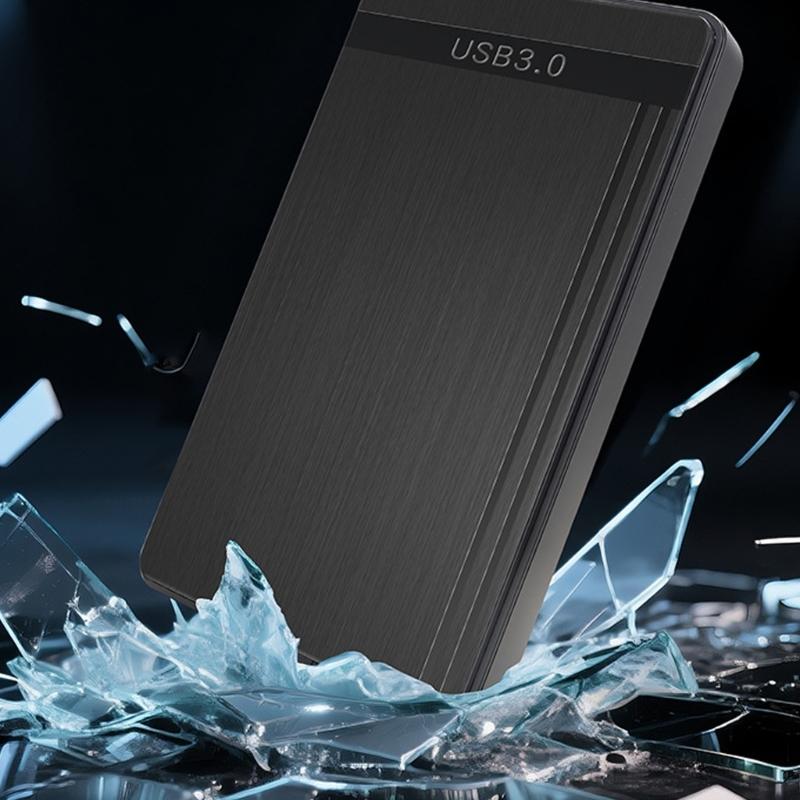USB3.0 Fast 5Gbps Transfer Aluminum HDD Case For 2.5" SATAs SSDs Mechanical Hard Drive