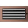 Vent Cover 17x30 Galvanic Copper with Blinds