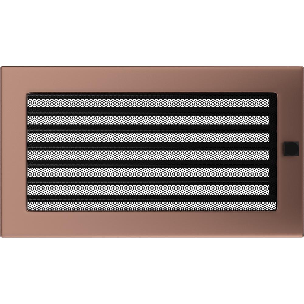 Vent Cover 17x30 Galvanic Copper with Blinds