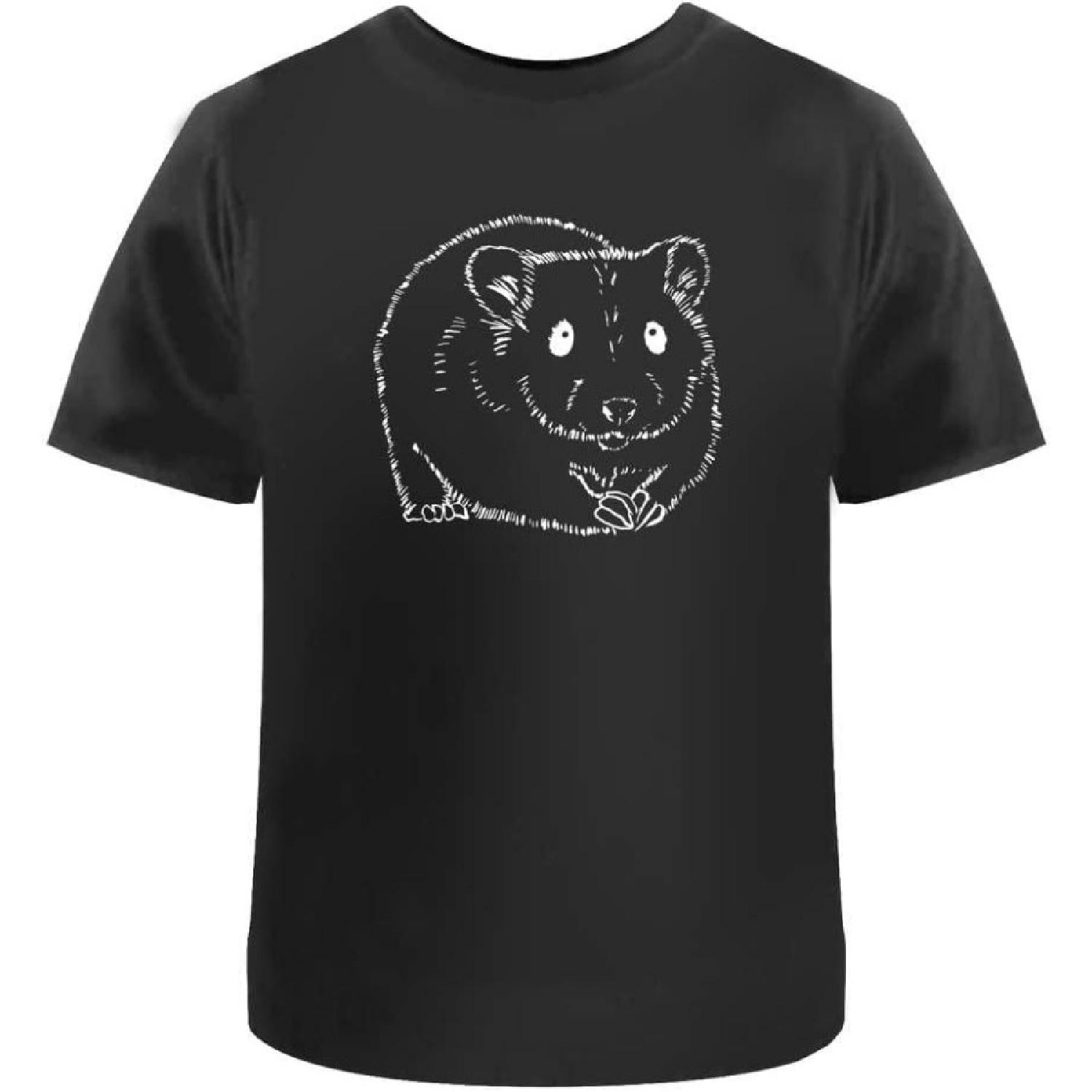 Azeeda  Hamster  Unisex T-Shirt - 100% Cotton (S-XXL) (TA025608) XXXXXL разноцветный