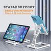 Mobile Phone Stand Desktop Mobile Phone Stand,Foldable Portable Mobile Phone Stand,Adjustable Angle,Suitable for 4-12 inchMobile