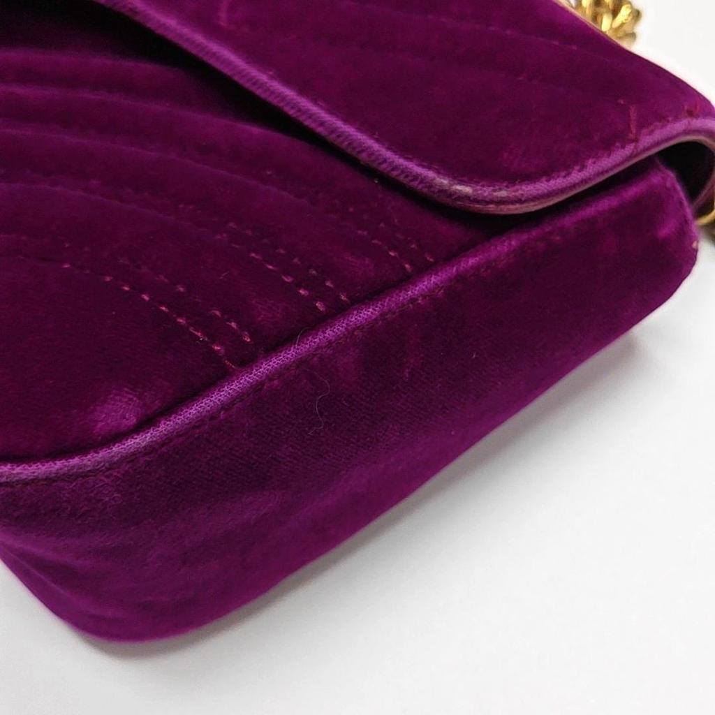[Usato] Borsa a Spalla Catena GG Marmont Matelassé - Buono #17Z2X50