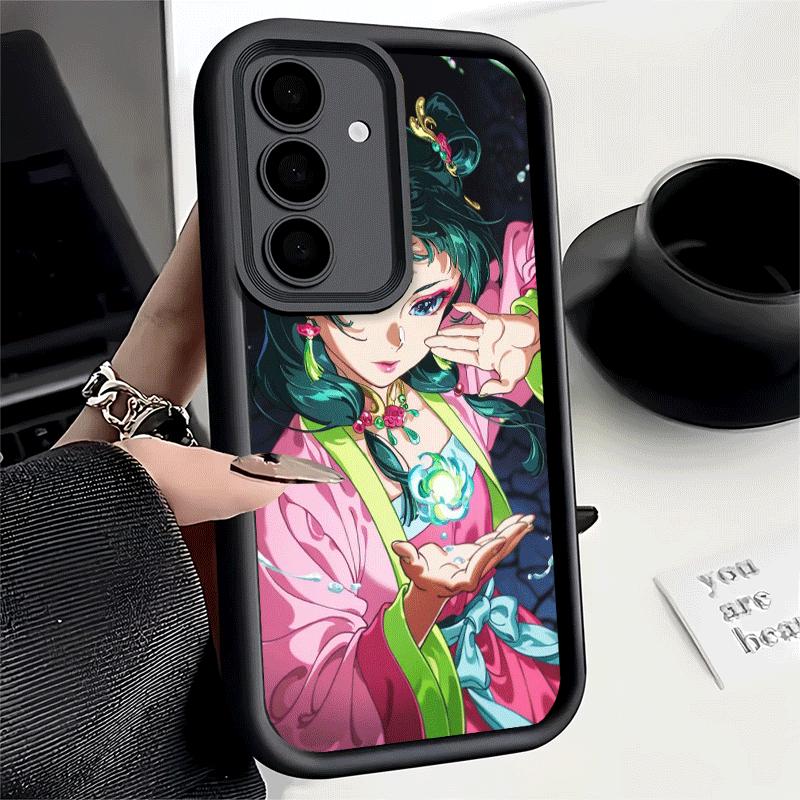 

Phone Case for Samsung Galaxy S26 S25 Ultra S24 FE A-Apothecary D-Diaries Maomao Shell S23 Plus S22 + S21 S20 5G Soft Silicone F Samsung S24