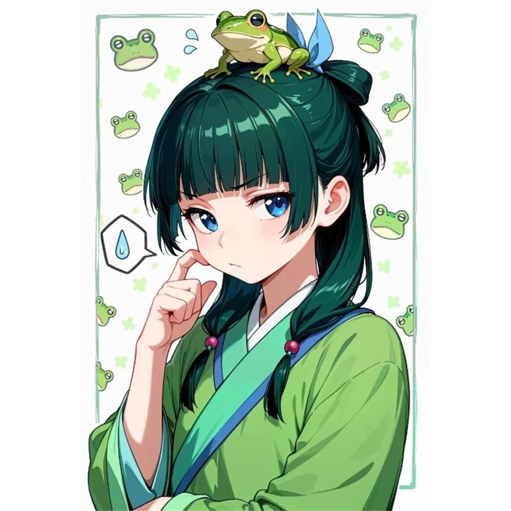 Anime The Apothecary Diaries Diamond Painting Pictures Wall Artwork Home Decor Canvas Poster Modern for Living Room Mural