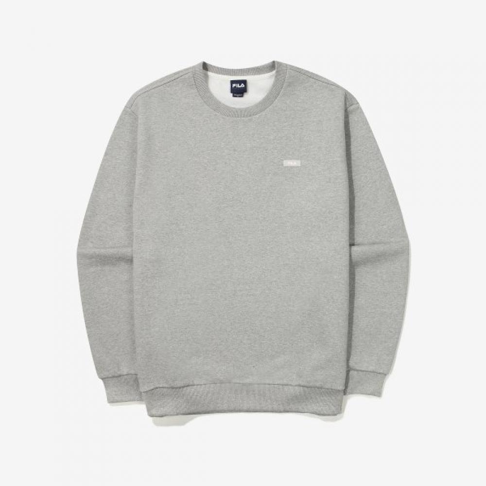 Fila Fleece Basic Small Logo Sweatshirt LIGHTMELANGE/W85