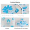 Waterproof Bath Cap Hat Elastic Shower Caps  Bath Head Hair Cover For Women Salon Shower Supplies