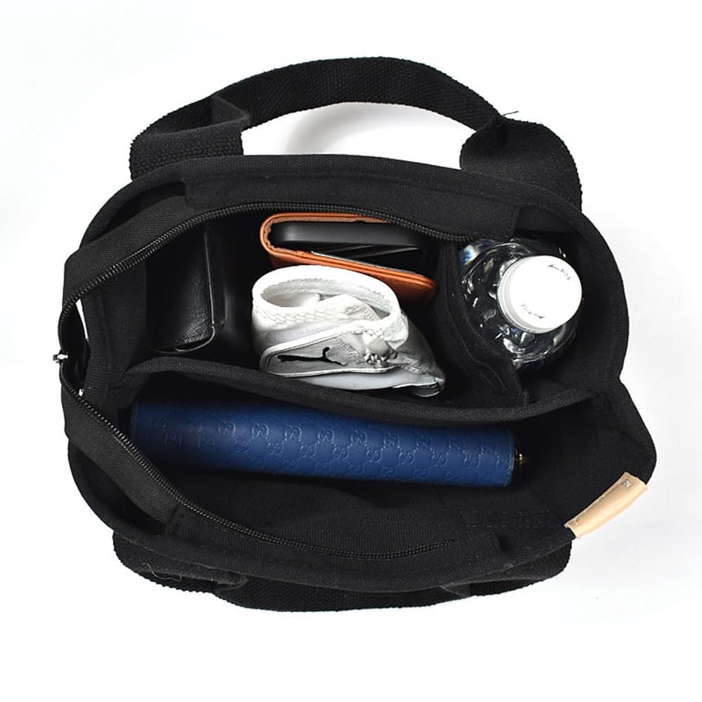 Golf Golf Bag Cart Bag Canvas Bag Small Casual Many Pockets Lightweight Canvas Cloth Free Standing NAVY CG-AB2361