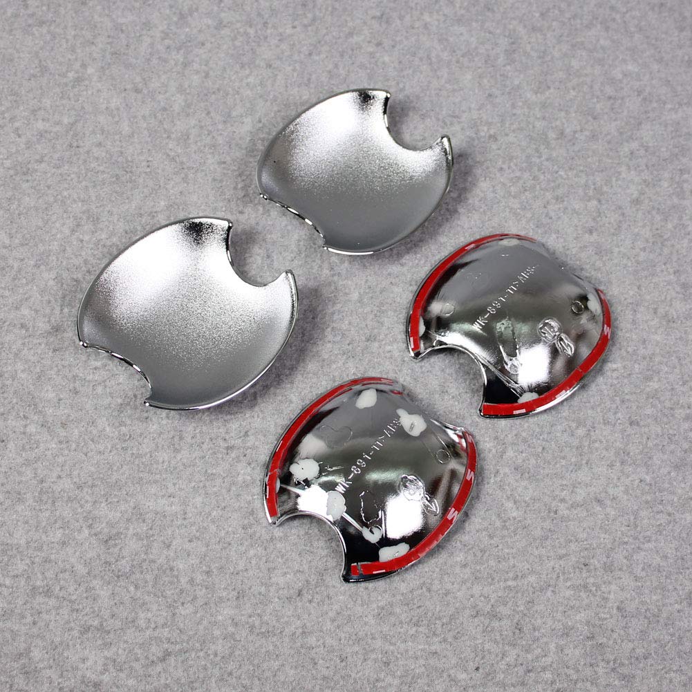 RUIQ Vnější chromovaný kryt chrániče kliky dveří pro Nissan New Dayz Highway Star B4 Zabraňuje poškrábání klik dveří od Navrženo speciálně pro