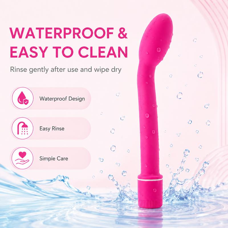 G Spot Vibe Curved Personal Vibrator for Women with Adjustable Vibrations Targeted Prostate Stimulator Vagina Massager Sex Toys