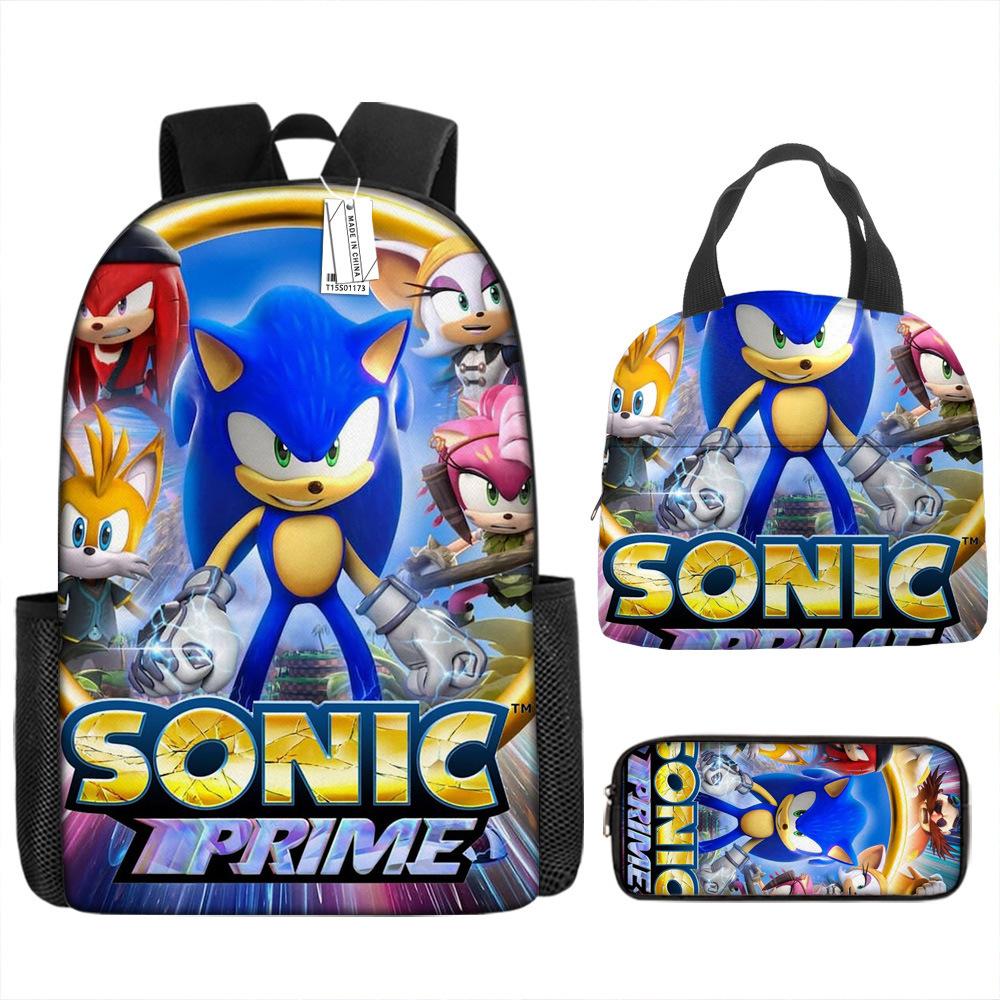 Backpack Trend Backpack Anime Large Capacity Elementary School Bag Lunch Bag
