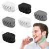 DELICATE 6Pcs Jawline Exerciser for Men Women, 40/50/60lbs Resistance, Safe Silicone Jaw Line Exerciser, Enhances Facial Muscles & Sculpts Jawline,