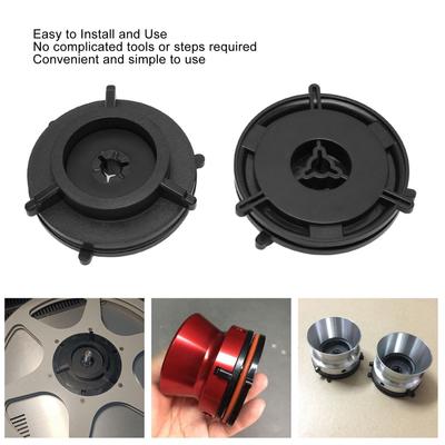 NAB Hub Adapters Plastic Lockable 1 Pair 10in Opener Universal Loading Device Strong Structure for Reel To Reel Tape Recorder