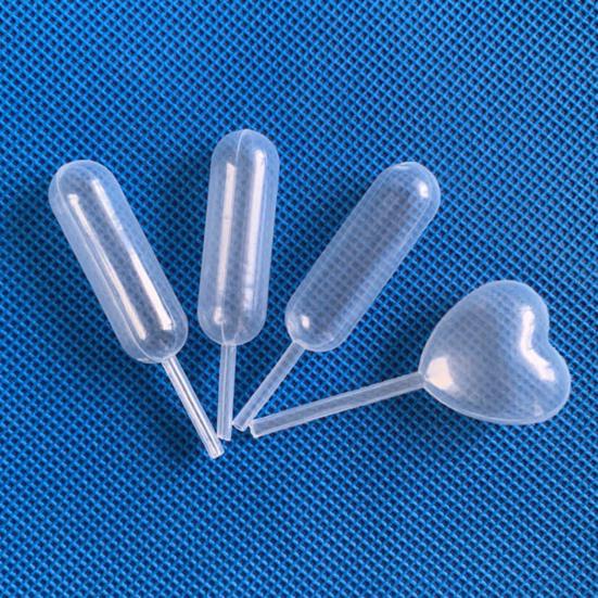 50Pcs Jam Dropper Translucent Easy to Squeeze Plastic Liquid Inject Squeezer for Chocolate