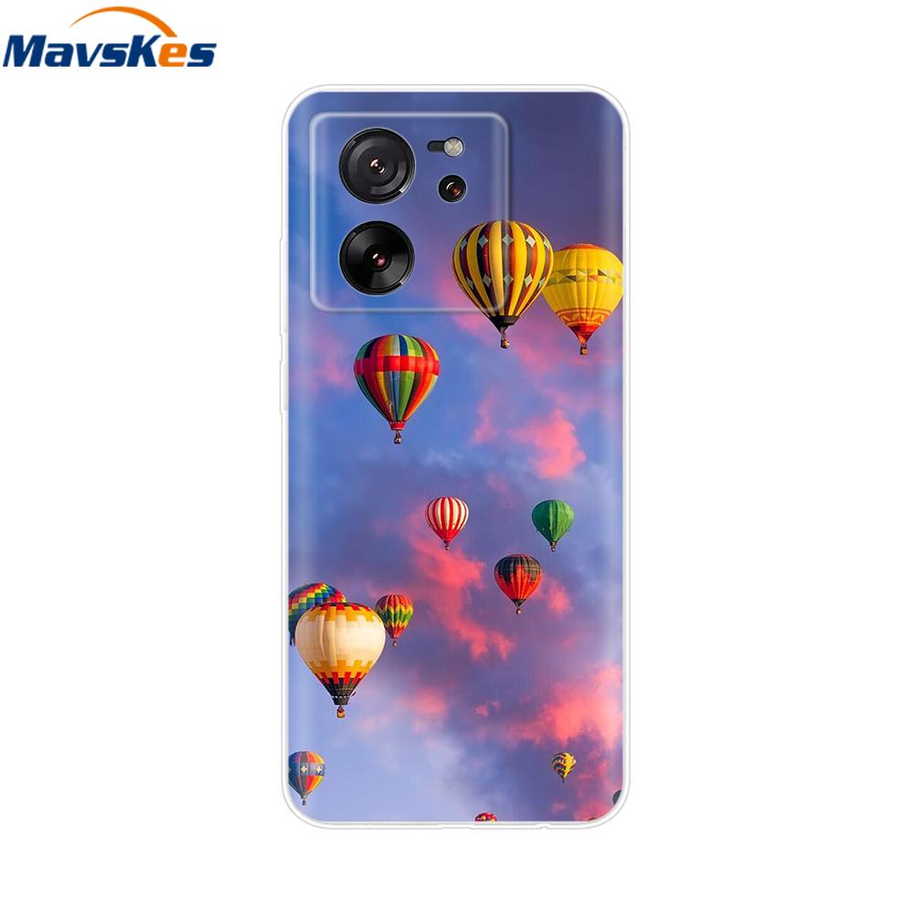 For Xiaomi 13T Pro 5G Case 13T 13 Soft Clear Silicone Bumper Phone Back Cover for Xiaomi 13 Lite 13T Pro Mi13T Shockproof Cases