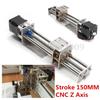 Funssor 1pcs  CNC Z Axis slide Linear Motion kit  50mm/150mm Slide Stroke with NEMA17 Stepper Motor For Reprap Engraving Machine