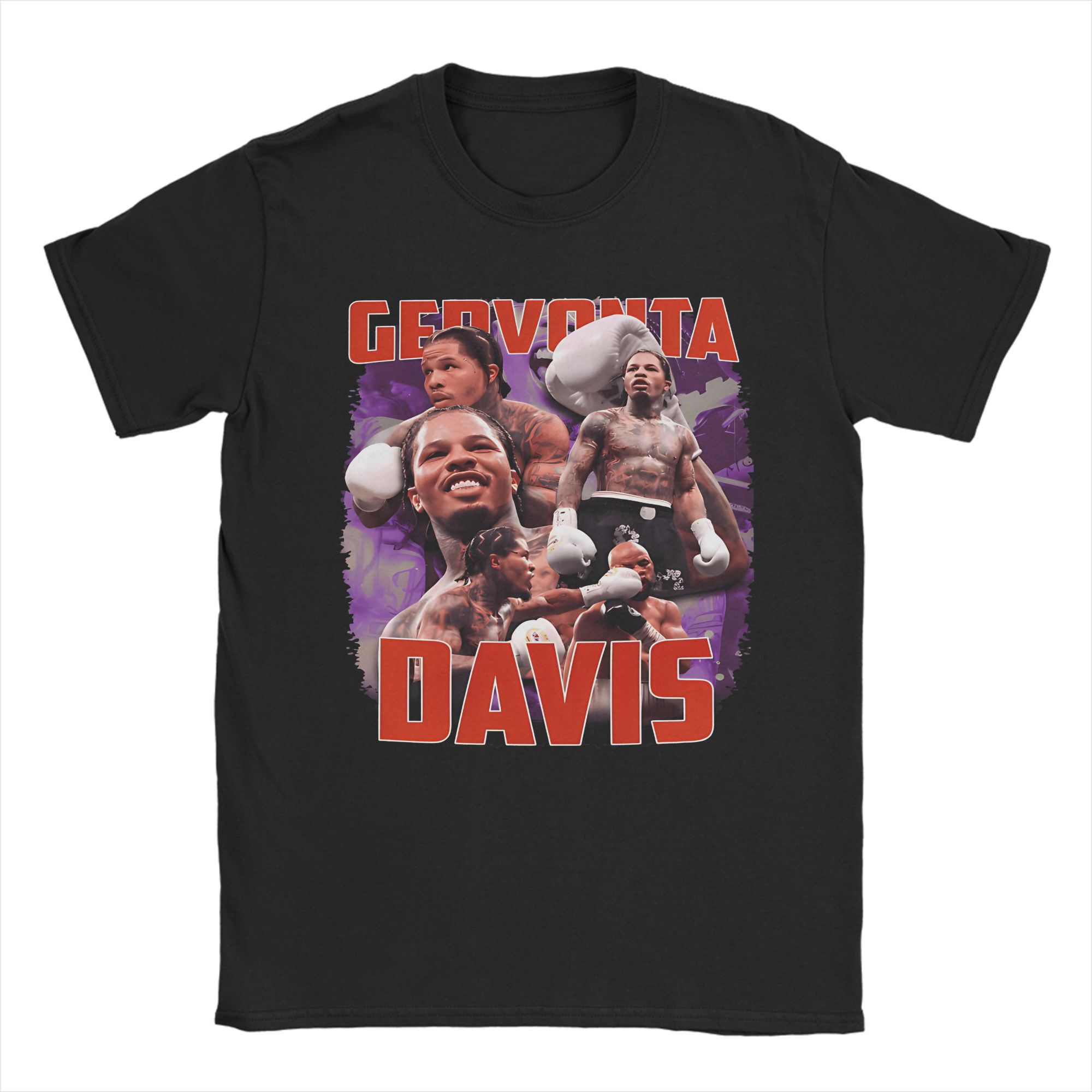 

Mens Womens Gervonta Tank Davis T Shirt Cotton Print T-Shirt Top Clothing 4XL