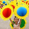Hand-Flipped Sunflower Prop for Kindergarten Stage Dance