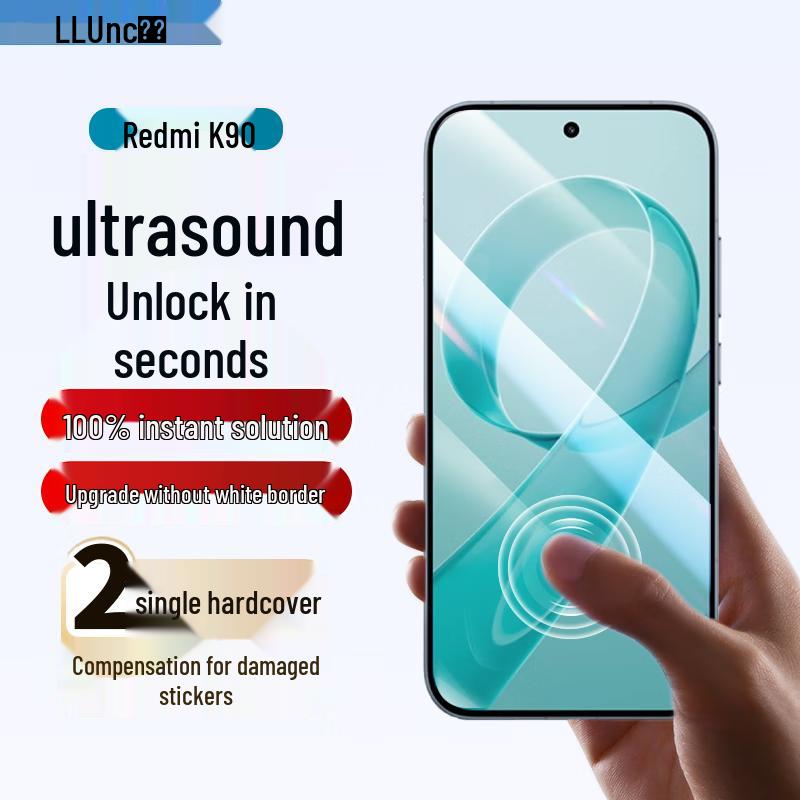 

Redmi K70 Tempered Glass Screen Protector (2-Pack)