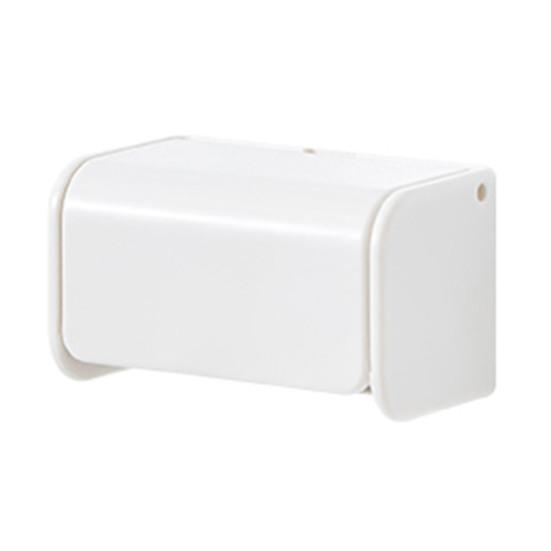 Yousheng Wall Mounted Toothbrush Holder with Cover Drainage Design Easy To Install Electric Toothbrush Storage Rack Bathroom Organizer