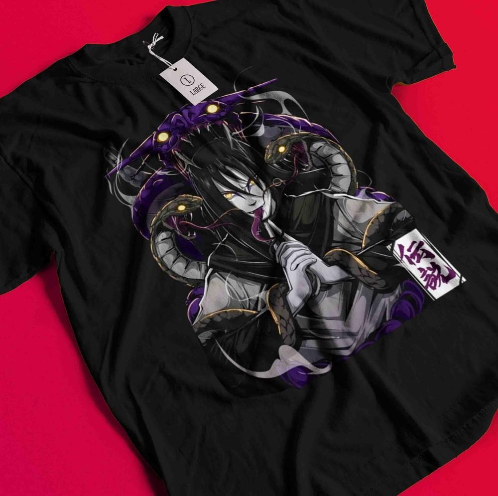 

Orochimaru T-Shirt Naruto Tshirt Jiraya Shirt Madara Kakashi Tee Itachi Uchiha BB787 4XL