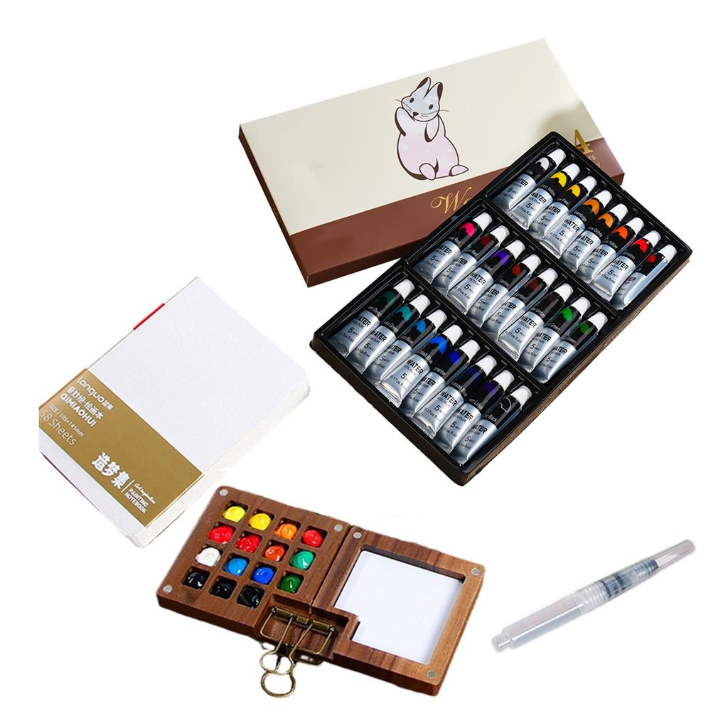 Portable Painting  Sketching  Travel Painting  Watercolor Paint Set 5ml
