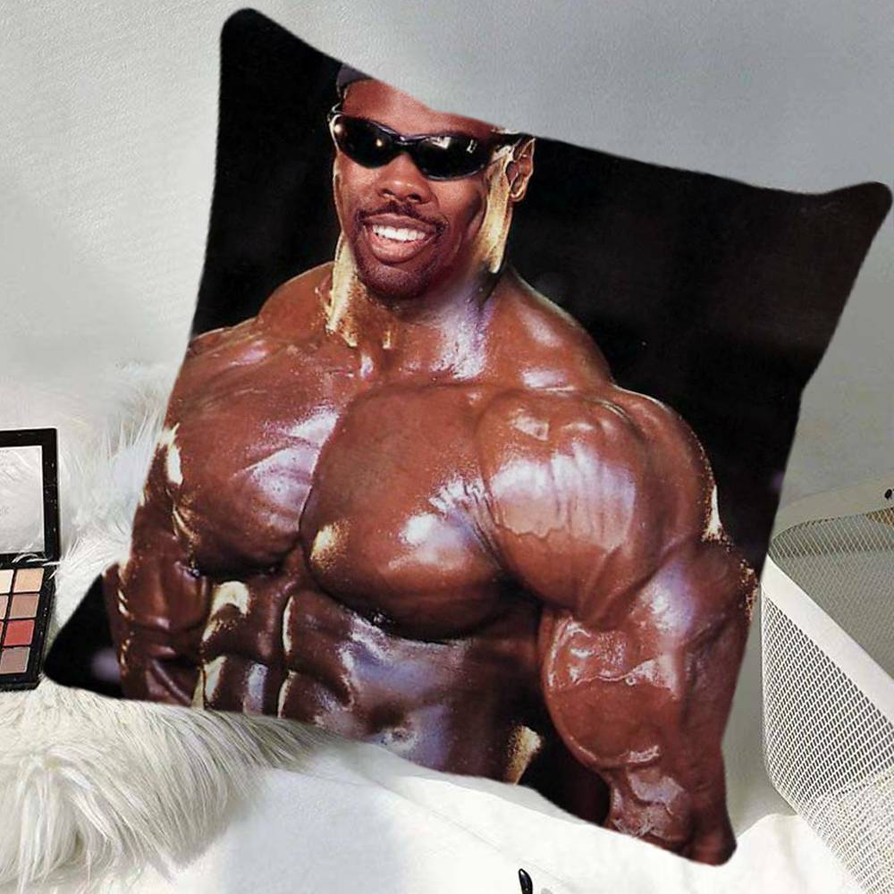 Ronnie Coleman Mr OOlympia Pillow Case Square Pillow Bedroom Sofa Leisure Comfort Cushion Car Home Decoration