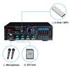 2000W 2 Micphone 220V FM AUX USB SD AMP Home Cinema Karaoke Remote Control Stereo Amplifier bluetooth Surround Sound Mixer