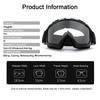 Transparent Skiing Goggles Windproof Motorcycle Goggles Cycling Sunglasses HD Anti-Fog Snow Goggle Outdoor Sports Ski Glasses