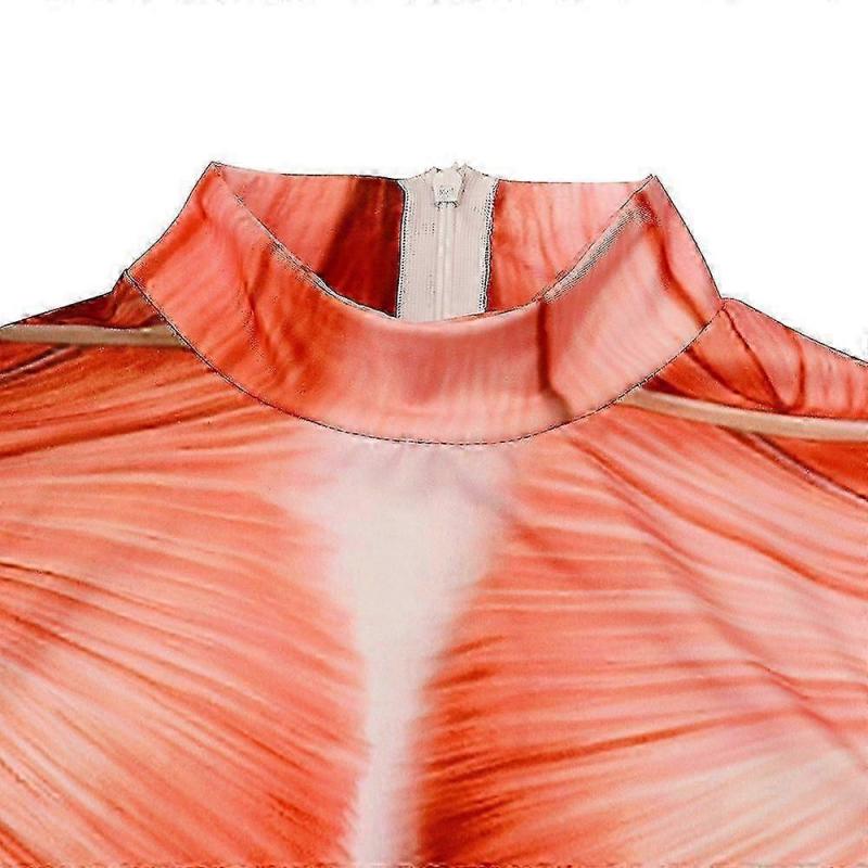 Halloween Cosplay Kostüme Anzug Mode 3D Muskeldefinition Hautdruck Herrenkostüm Jumpsuit Sexy Bodysuits