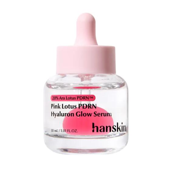 Hanskin Pink Lotus PDRN Hyaluron Glow Serum 30ml