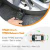 Nástroj pro znovu naučení TPMS Plus Digitální měřič tlaku v pneumatikách 150 PSI 2-v-1 TPMS