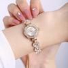 1pc Women'S Chic And Elegant Versatile Adjustable Length Chain Quartz Watch