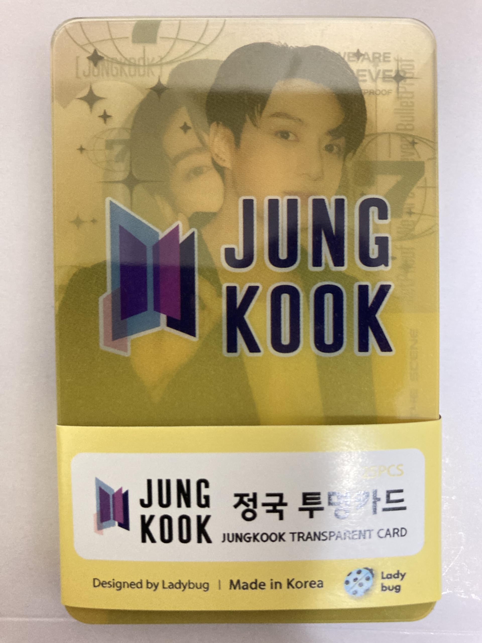 

JUNGKOOK Goods 25 Clear Photo Cards Goods BTS Bangtan (JUNGKOOK 2) [Item]