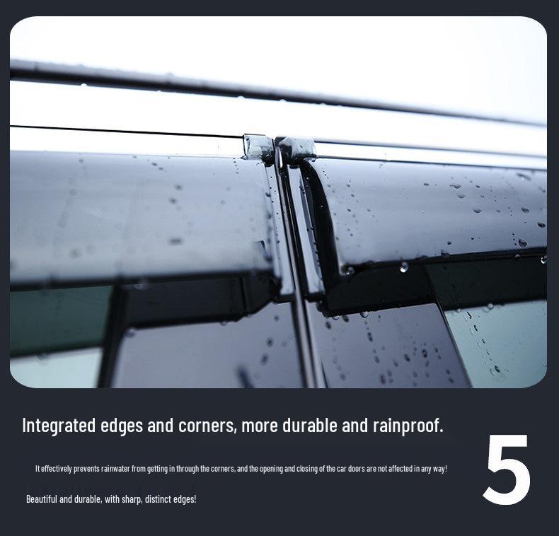 Great Wall Haval H5 Window Rain Guards: All-Weather Visors & Shields