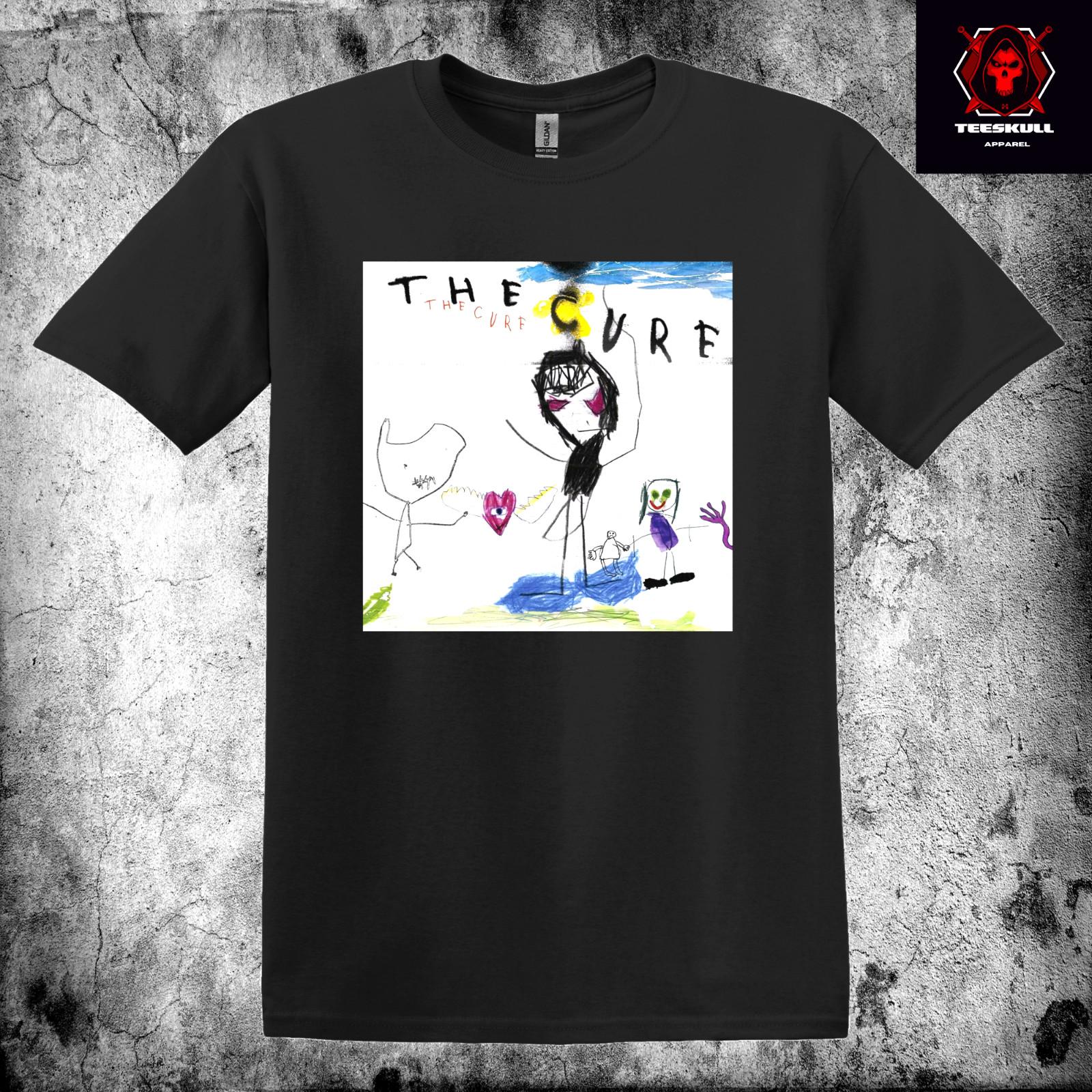 

26 The Cure 80s Rock Band Logo Tee Heavy Cotton Unisex T-SHIRT S-3XL Unisex T-Shirt L