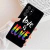 Gay Pride LGBT Rainbow Flag Phone Case For Samsung Galaxy S25 S23 S30 S8 S21 S20 FE S24 S22 Note 10 20 Plus lite Ultra