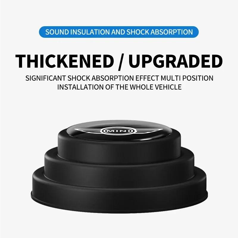 1/2/4Pcs Car Door Shockproof Pad Anti-collision Silicone Sticker For MINI Cooper JCW WORKS R55 R56 F55 F56 R57 R58 R59 R60 ksgbw33