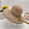 New Versatile Hat for Children's Summer Round Face Sun Protection Foldable Beach Sun Hat Tourist Flower Fisherman Hat