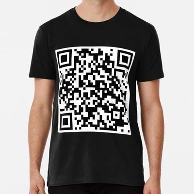 Rick Astley Never Gonna Give You Up Qr Code S To 5XL Made In the USA T-Shirt