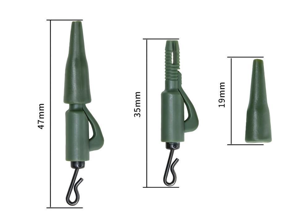 CarpFuture Q-Shape Anti-Snag Hook & Sinker Clip