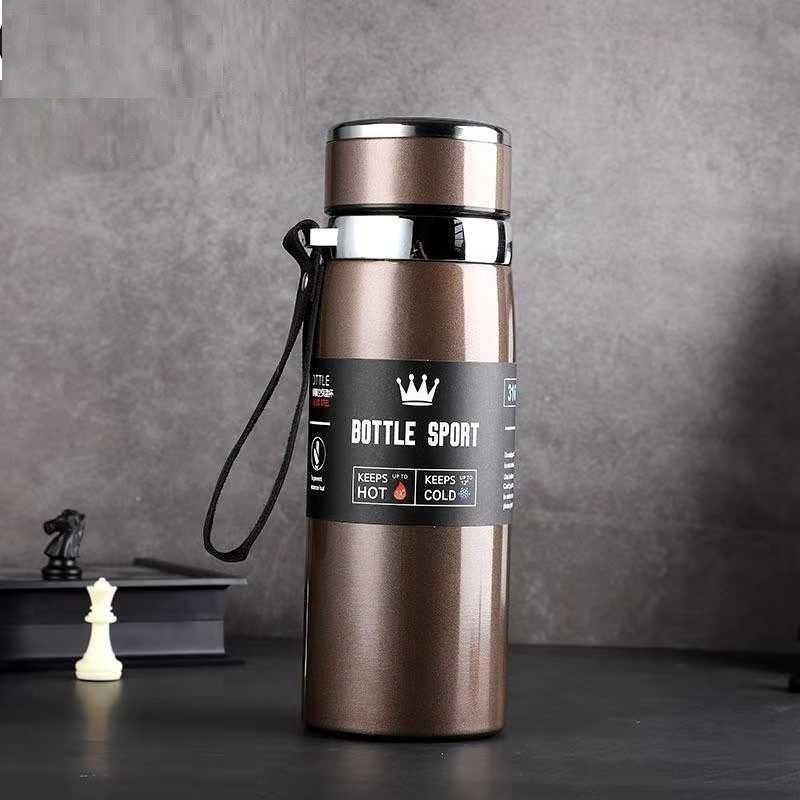 Θερμός Μεγάλης Χωρητικότητας 800ml/1000ml Φιάλες κενού Φορητό Θερμός από Ανοξείδωτο Ατσάλι Παγούρι Κούπα Ταξιδιού για Τσάι Θερμός Γραφείου