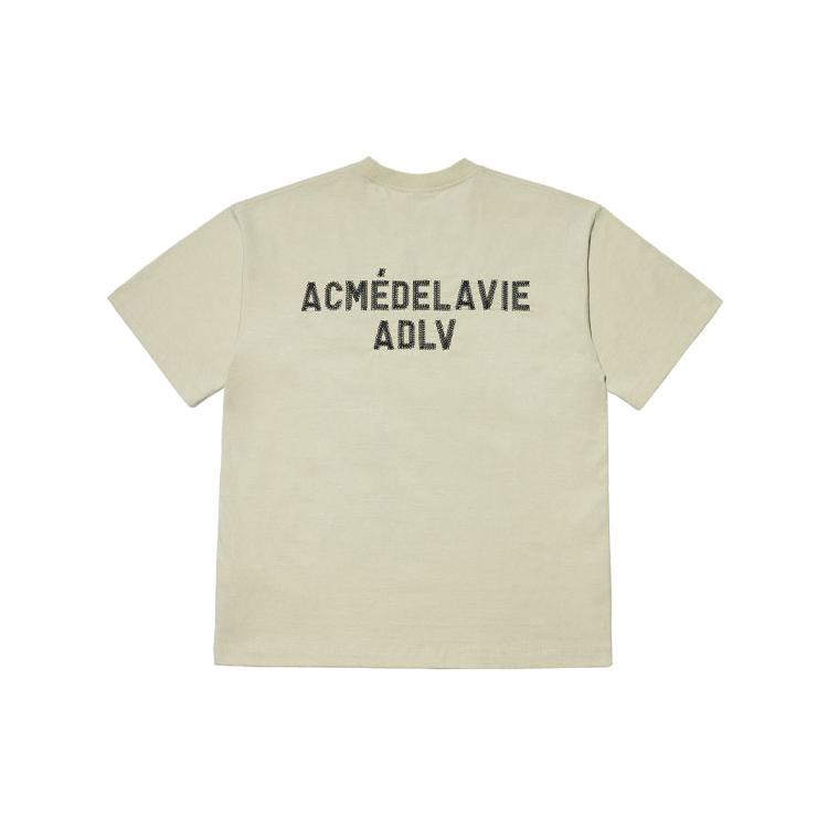 Acme De La Vie/ADLV T Shirt Unisex Sand ADLV-21FW-SSLSTE-BEG